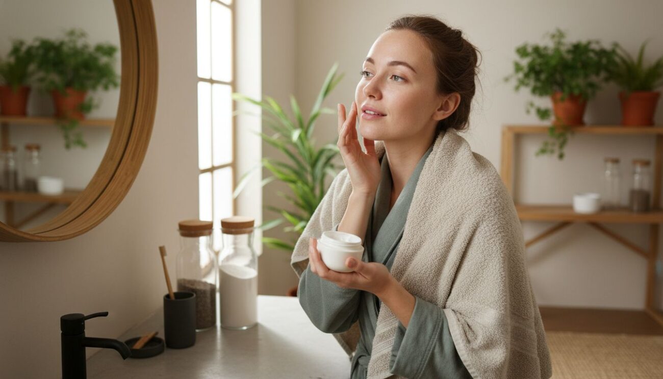 eco skincare real application