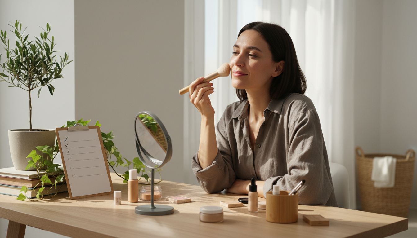 natural makeup checklist