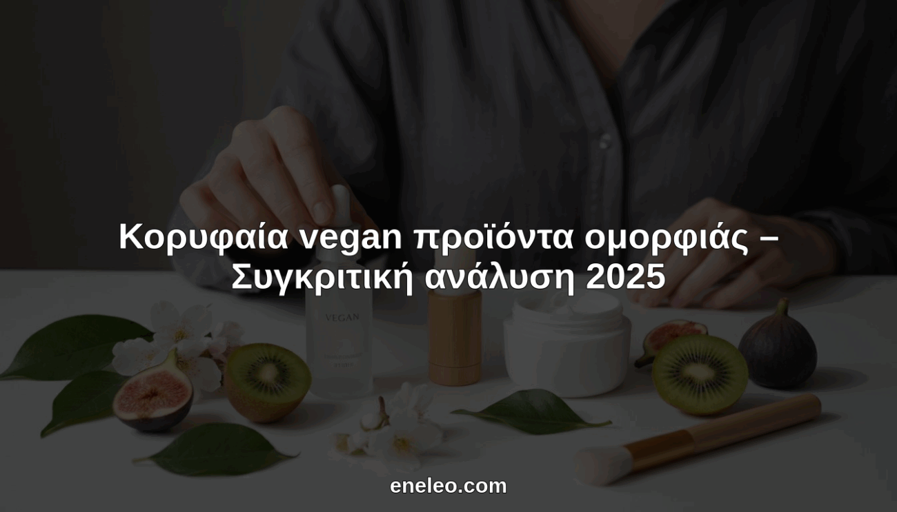 κορυφαία vegan προϊόντα ομορφιάς hero header image